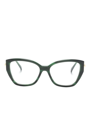 Max Mara Eyewear tortoiseshell cat-eye-frame sunglasses - Green