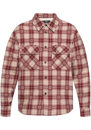 AMIRI insulated shirt jacket - Red