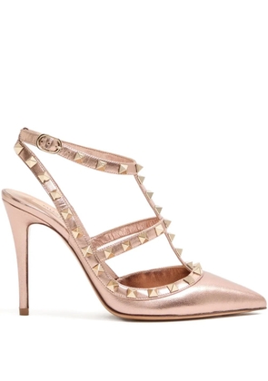 Valentino Garavani 100mm rockstud leather pumps - Pink
