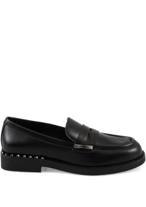 Ash Whisper studded strap loafers - Black