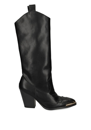 Versace Jeans Couture block-heel boots - Black