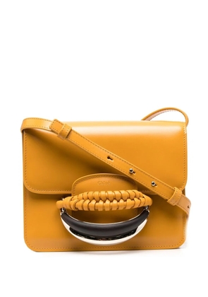 Chloé Kattie leather cross body bag - Yellow