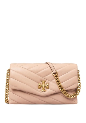 Tory Burch Kira Chevron Chain wallet - Pink