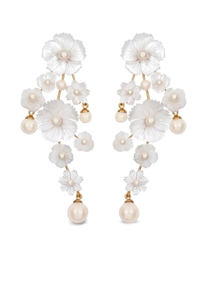 Jennifer Behr Maxine earrings - White