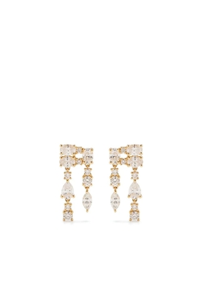 Anita Ko 18kt yellow gold Maya diamond earrings