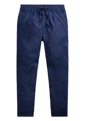Polo Ralph Lauren drawstring-waist linen trousers - Blue