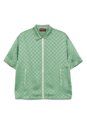 Gucci GG monogram shirt - Green