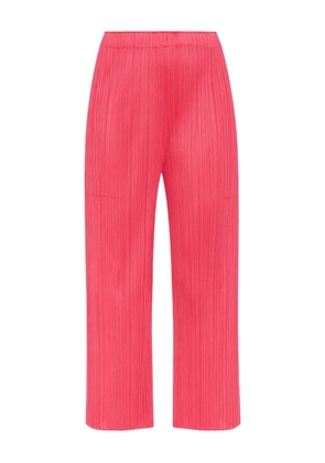 Pleats Please Issey Miyake pleated trousers - Pink