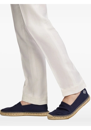 Ralph Lauren Purple Label logo-embroidered espadrilles - Blue