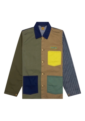 Human Made Crazy Coverall patchwork panelled jacket - Green