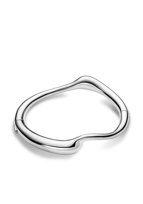 Maria Black Splash Bangle bracelet - Silver