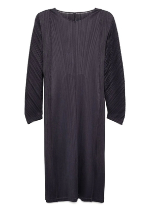 Pleats Please Issey Miyake Lantern pleated dress - Black