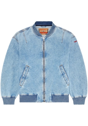 Diesel D-Vinz denim bomber jacket - Blue