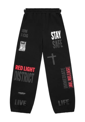 RTA Rafa 'Underground' track pants - Black