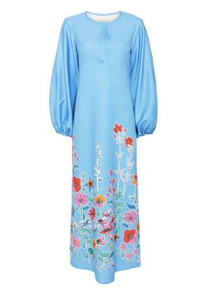 Bambah Hibiscus Tuscan dress - Blue