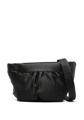 VeeCollective Caba pleated clutch bag - Black