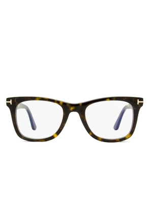 TOM FORD Eyewear tortoiseshell-frame glasses - Brown