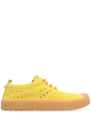 Volta suede low-top sneakers - Yellow