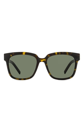 Saint Laurent Eyewear M40 square-frame sunglasses - Brown