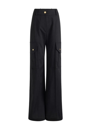 Patou gabardine cargo pants - Black