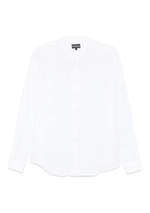 Emporio Armani linen shirt - White