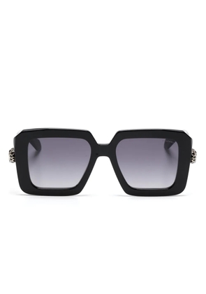 Bvlgari Serpenti oversize sunglasses - Black