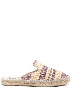 Manebi Yucatán flat espadrilles - Neutrals
