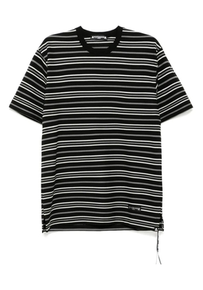 Mastermind World striped T-shirt - Black
