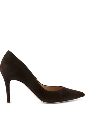Hogl Boulevard suede pointed-toe pumps - Brown