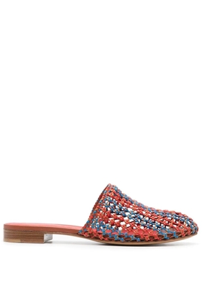 Ferragamo Ellas mesh flat sandals - Orange