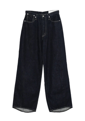 Kuro contrast-stitching jeans - Blue