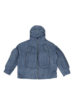 Who Decides War clandestine hooded jacket - Blue
