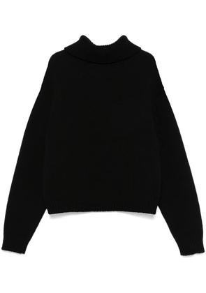 AIREI roll-neck sweater - Black