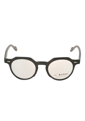 Kador Amadeus round-frame glasses - Black