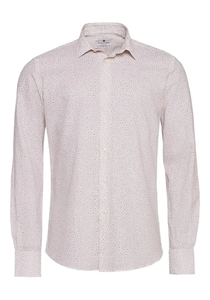 LOJA DAS MEIAS floral-print shirt - Neutrals
