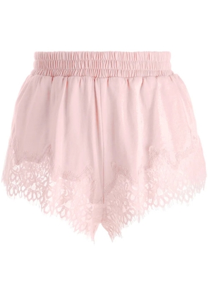 Fenty X Puma Lace trim sleepwear shorts - Pink