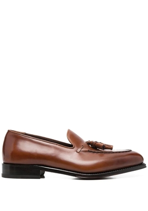 Ferragamo tassel-detail leather loafers - Brown