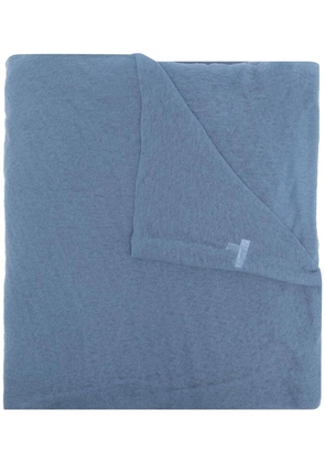 Botto Giuseppe oversized cashmere scarf - Blue