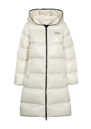 Duvetica hooded padded coat - White