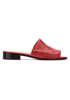 Sarah Chofakian leather sandals - Red