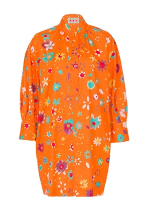 Lhd harbour island floral dress - Orange