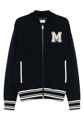 Moncler contrast-panel jacket - Blue