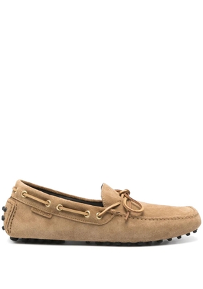 TOM FORD suede boat shoes - Neutrals