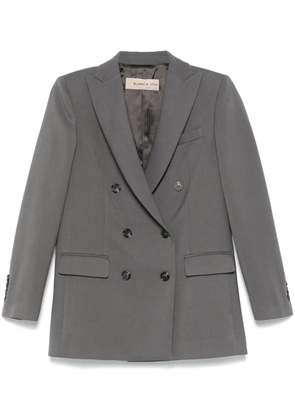 Blanca Vita double-breasted blazer - Grey