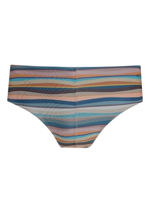 Amir Slama striped swim briefs - Blue