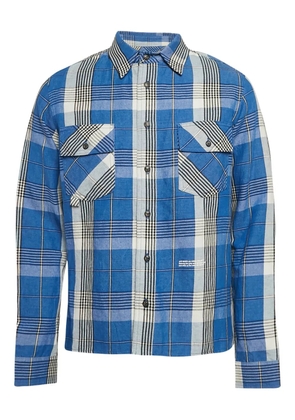 Off-White Pre-Owned checked shirt - Blue