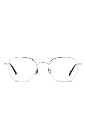 Matsuda embellished-frame round glasses - Silver