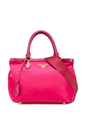 Prada Pre-Owned 2000-2025 Tessuto satchel - Pink