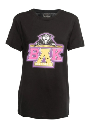 Balmain Pre-Owned graphic-print cotton t-shirt - Black