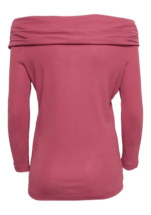 Moschino Pre-Owned cowl-neck top - Pink